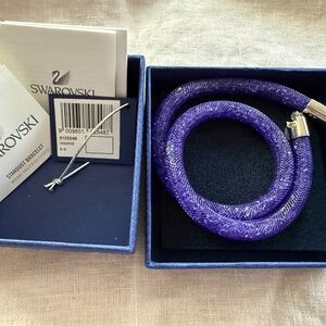 Swarovski Crystal Purple Bracelet/Necklace
